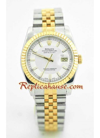 Rolex Datejust Wristwatch - Two Tone ROLX468