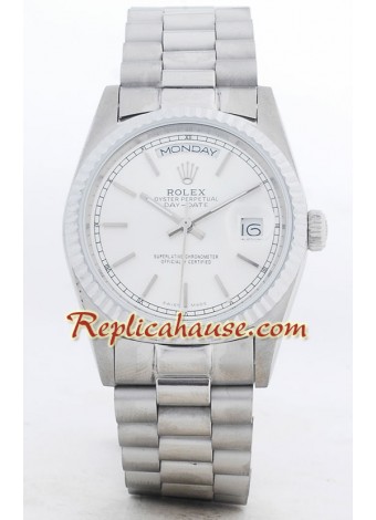Rolex Day Date-Silver ROLX153