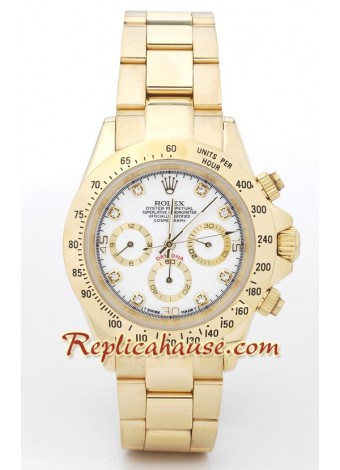 Rolex Daytona 18K Gold Wristwatch ROLX584