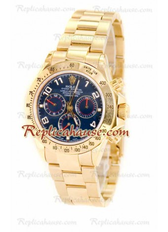 Rolex Daytona Gold Swiss Wristwatch ROLX591