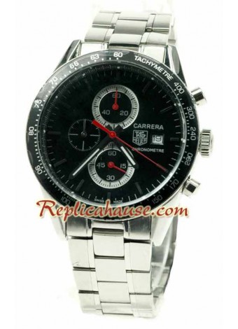 Tag Heuer Carrera Wristwatch - Swiss Structure with Quartz Movement TAGH22
