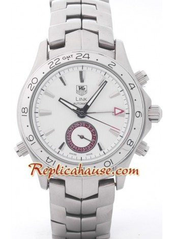 Tag Heuer Link Wristwatch - GMT Wristwatch TAGH189