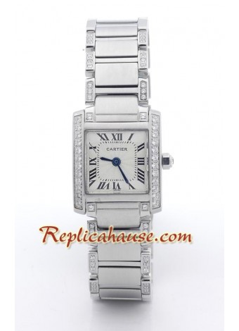 Cartier Tank Francaise Swiss - Lady's Size CTR253
