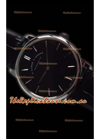 A.Lange Sohne Saxonia Thin Steel Case Replica Timepiece 