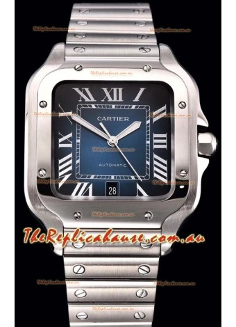Cartier Santos De Cartier XL 1:1 Mirror Replica - 40MM Stainless Steel Timepiece