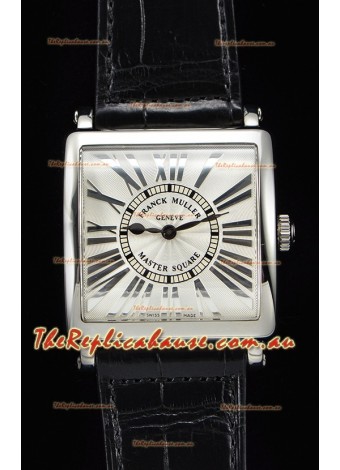 Franck Muller Master Square Ladies Black Strap 1:1 Mirror Replica Timepiece