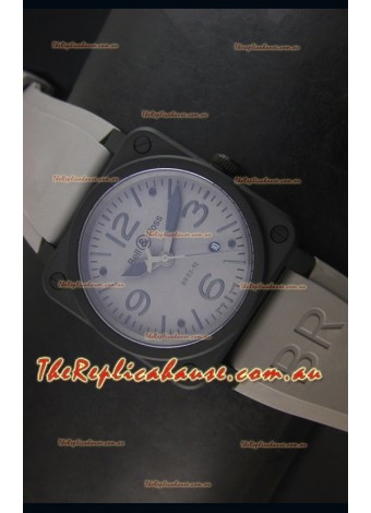 Bell & Ross BR03-92 Grey Dial Swiss Replica Timepiece