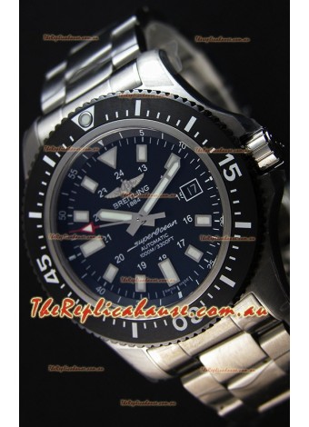 Breitling SuperOcean 44 Special Steel Swiss Replica Watch with Steel Strap