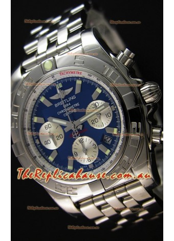 Breitling Chronomat B01 Blue Dial Swiss Replica Watch 1:1 Mirror Replica Edition 