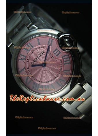 Ballon De Bleu Pink Dial Timepiece 36MM with Swiss Quartz Movement