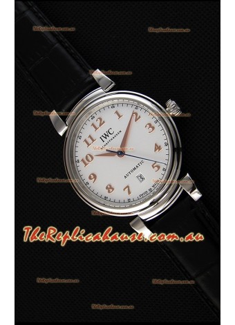 IWC Schaffhausen DA Vinci IW356601 Automatic Swiss Watch White Dial  1:1 Mirror Replica 