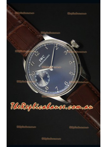 IWC Portuguese Handwind Ref# IW5242 Swiss 1:1 Mirror Grey Dial Timepiece