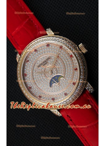 Patek Philippe Complications 4968/R Swiss Replica Rose Gold Case Watch  