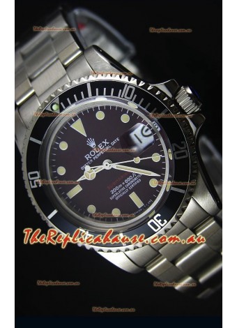 Rolex Submariner 1680 Vintage Edition Coffee Dial Japanese Movement Timepiece
