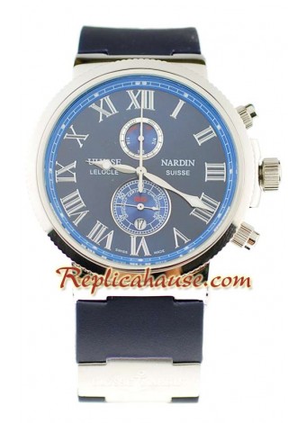 Ulysse Nardin Maxi Marine Chronometer Wristwatch UNDN08
