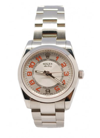 Rolex Oyester Perpetual Air King Swiss Watch - 34MM in Metallic Dial