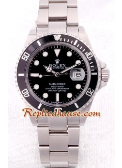 Rolex Submariner Stainless Steel Swiss Wristwatch ROLX823