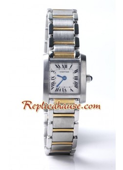 Cartier Tank Francaise Lady's Wristwatch CTR247