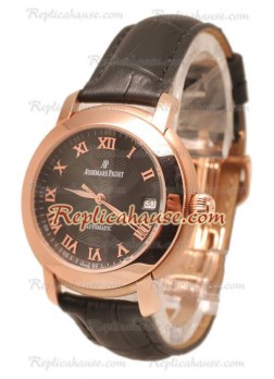 Audemars Piguet Classic Jules Audemars Swiss Leather Strap Wristwatch ADPGT14