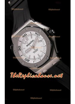 Audemars Piguet Royal Oak Scuba Swiss Watch in Rubber Strap