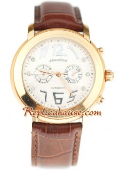 Audemars Piguet Jules Audemars Japanese Leather Wristwatch ADPGT20