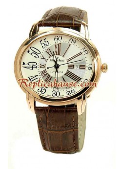 Audemars Piguet Millenary Hours and Minutes Pink Gold Swiss Wristwatch ADPGT27