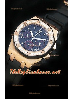 Audemars Piguet Royal Oak Offshore Lady Alinghi Gold Watch - 38MM