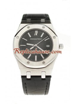 Audemars Piguet Royal Oak Automatic Swiss Leather Strap Wristwatch ADPGT92