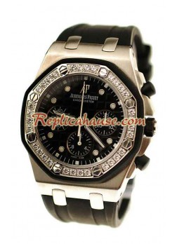 Audemars Piguet Offshore Swiss Wristwatch with Diamonds Bezel ADPGT61