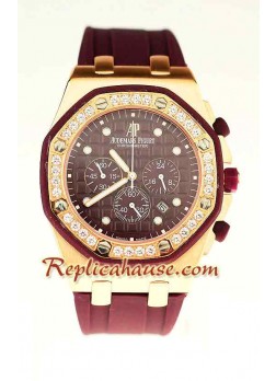 Audemars Piguet Royal Oak Offshore Team Alinghi 18K Gold Plated Wristwatch ADPGT109