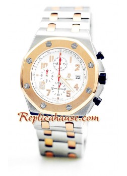 Audemars Piguet Offshore Swiss Quartz Wristwatch in 18K Gold Plating ADPGT36