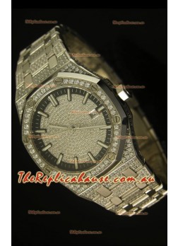 Audemars Piguet Royal Oak Diamonds Swiss Timepiece 