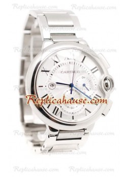 Ballon Blue De Cartier Chronograph Swiss Wristwatch CTR01