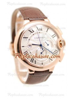 Ballon Blue De Cartier Chronograph Swiss Wristwatch CTR03