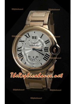 Mens Ballon De Bleu Cartier Replica Watch in Gold - 43MM