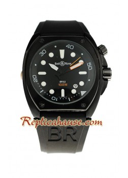 Bell and Ross BR 02 Carbon Wristwatch BELLRS04