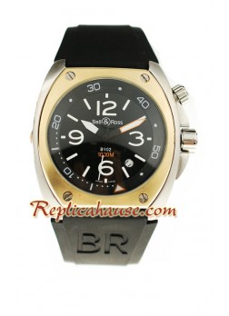 Bell and Ross BR 02 Steel Wristwatch BELLRS08
