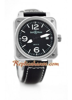 Bell and Ross BR01-92 Limited Edition Swiss Wristwatch BELLRS34