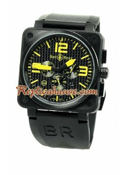 Bell and Ross BR01-94 Carbon Wristwatch BELLRS37