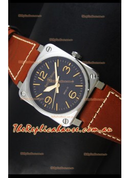 Bell & Ross Aviation BR03-92 Golden Heritage Edition Swiss Watch 