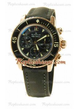 Blancpain Fifty Fathoms Flyback Chronograph Swiss Wristwatch BLCNPN01