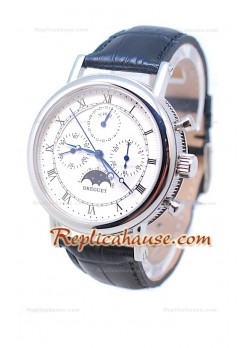 Breguet Grandes Classique N2653 Swiss Replica White dial Watch 
