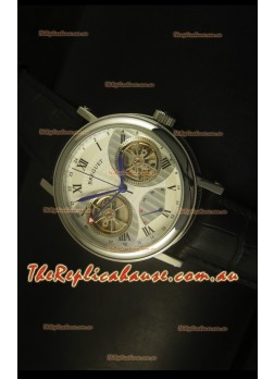 Breguet Dual Tourbillon Timepiece in Japanese Movement 