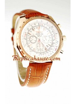 Breitling for Bentley Pink Gold Wristwatch - Quartz BRTLG138