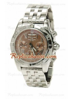 Breitling Chronograph Chronometre Swiss Wristwatch BRTLG46