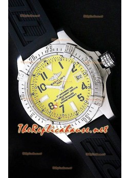 Breitling Seawolf Swiss Replica Watch 1:1 Mirror Copy 45MM - Yellow Dial