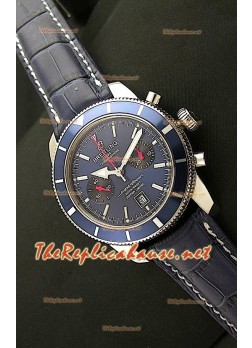 Breitling SuperOcean Heritage Swiss Replica Watch in Blue