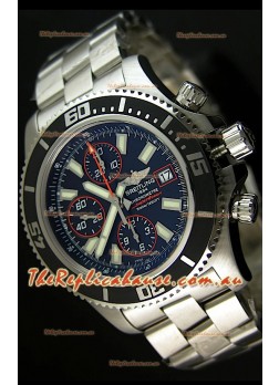 Breitling SuperOcean Abyss Swiss Chronograph Replica Watch - 1:1 Mirror Replica - 44MM Orange Markers