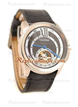 Calibre de Cartier Flying Tourbillon Wristwatch CTR31