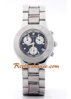Cartier Ligne Chronoscaph Wristwatch CTR118